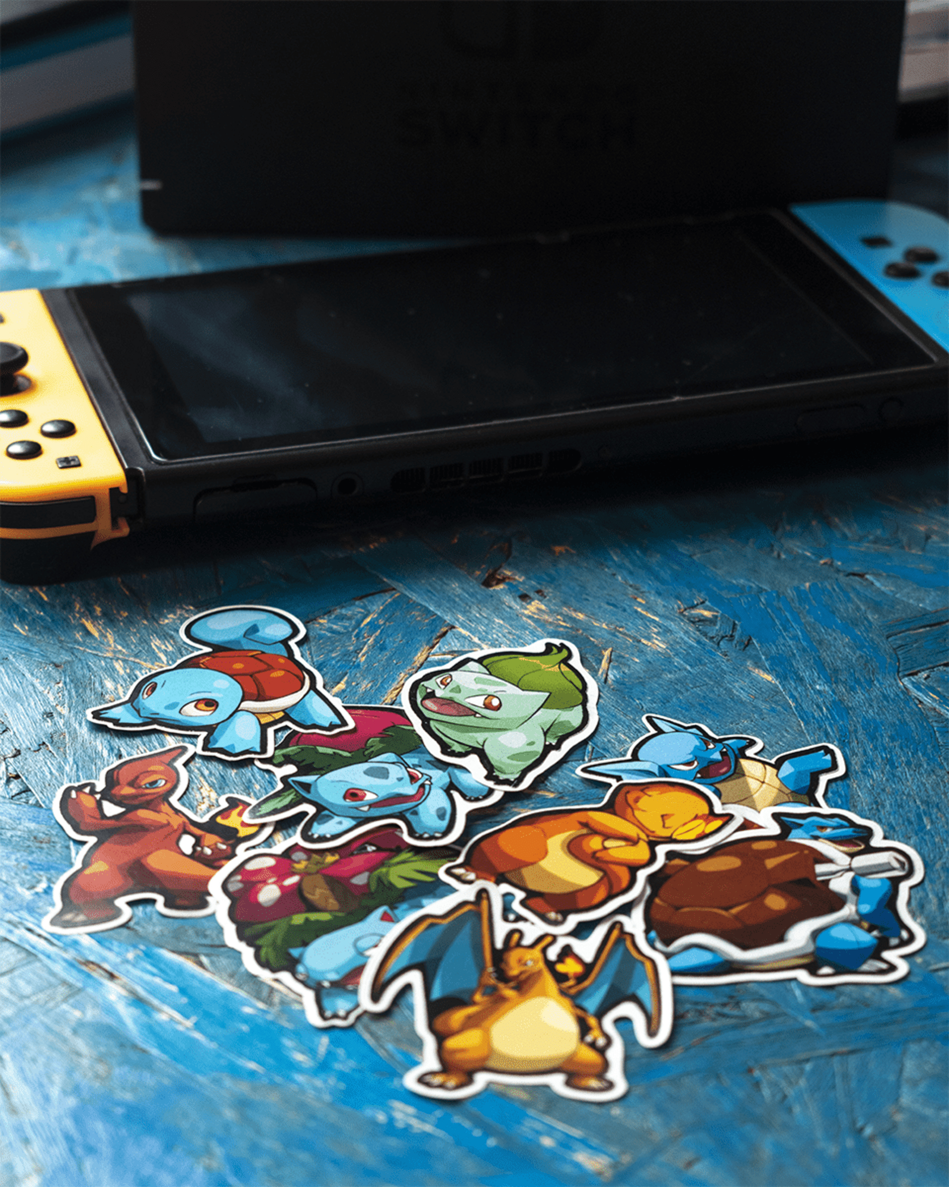 Pocket Monster starters Stickers - 2